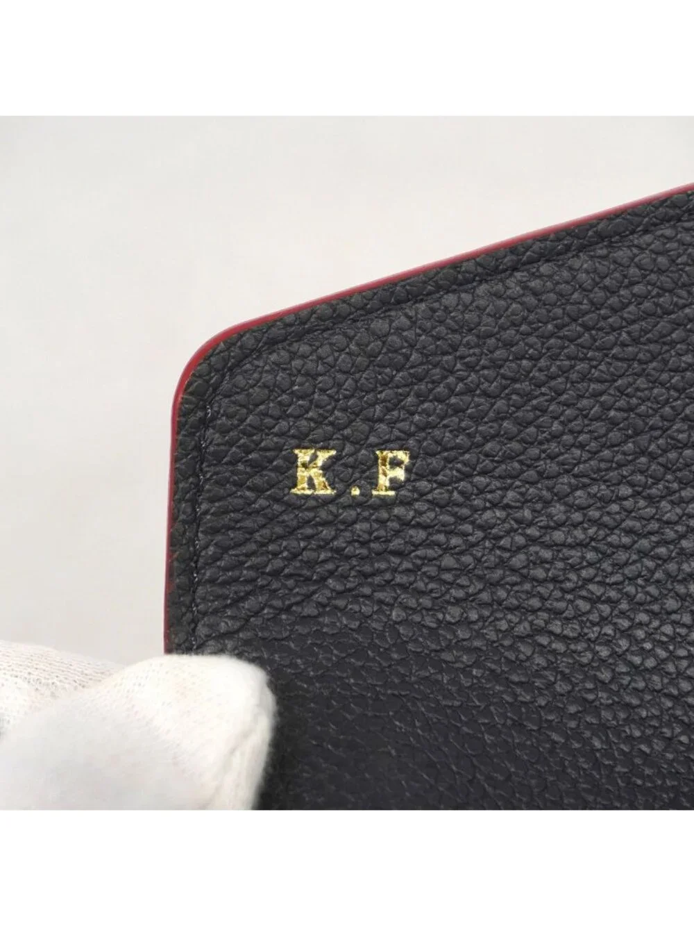 Louis Vuitton Wallet Monogram Empreinte Portefeuille Sarah Marine Rouge